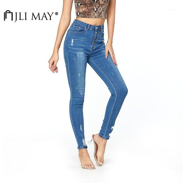 jli may women's pencil jean vintage washed ripped patchwork pockets button high waist slim full length jean1, Blue
jli may women's pencil jean vintage washed ripped patchwork pockets button high waist slim full length jean1, Blue