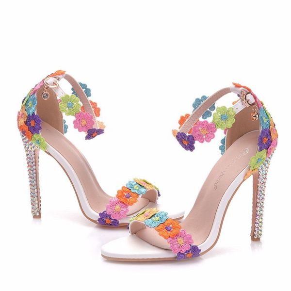 crystal 11 centers flower stiletto leap high sandals women women's shoes with stripe on the twister of ne12, Black
crystal 11 centers flower stiletto leap high sandals women women's shoes with stripe on the twister of ne12, Black