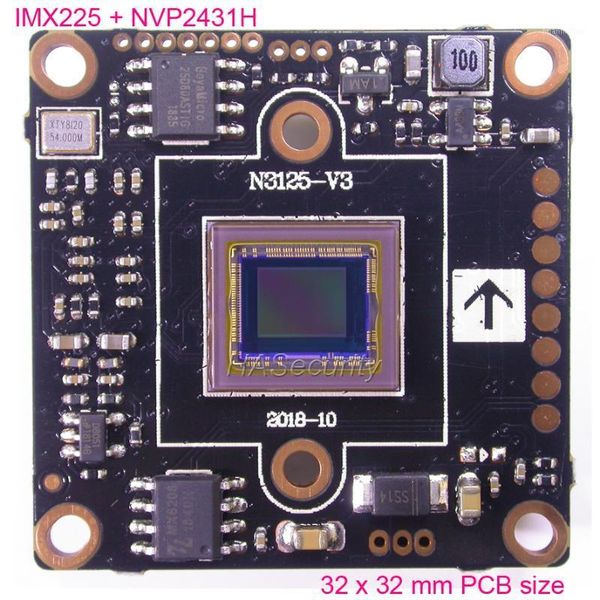 mini cameras 32x32mm ahd-m (720p) / cvbs 1/3" exmor imx225 cmos image sensor + nvp2431 cctv camera pcb board module utc (optional parts
mini cameras 32x32mm ahd-m (720p) / cvbs 1/3" exmor imx225 cmos image sensor + nvp2431 cctv camera pcb board module utc (optional parts