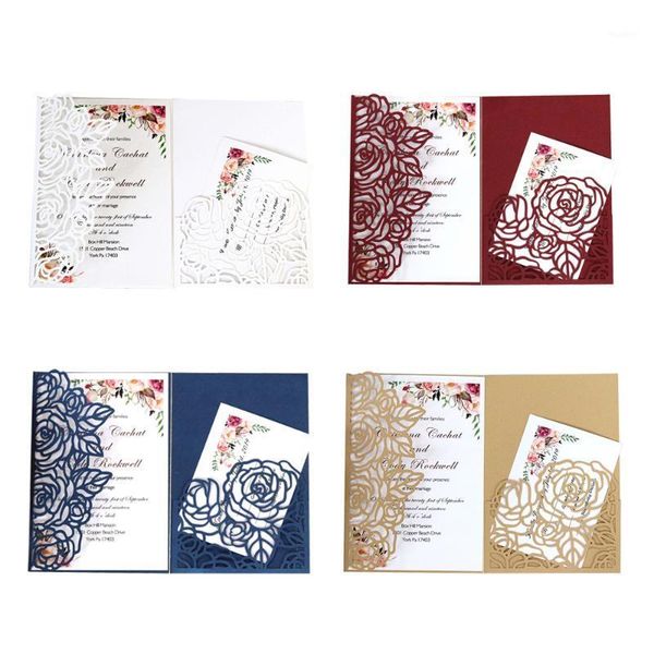 new 10pcs european style tri-fold wedding invitation cards floral laser hollow cut paper cover craft greeting card set1
new 10pcs european style tri-fold wedding invitation cards floral laser hollow cut paper cover craft greeting card set1