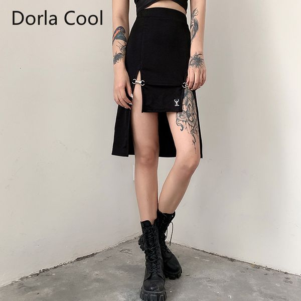 new european style women come out club night designer share irregular buttons 2021 see personality thin girl skirt v47h, Black
new european style women come out club night designer share irregular buttons 2021 see personality thin girl skirt v47h, Black