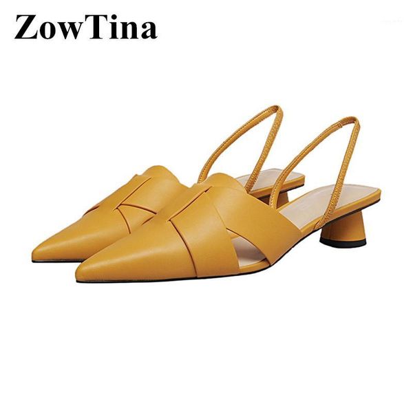 yellow leather women pointed toe pumps fashion slingback kitten heels summer shoes white ladies office working sandalis zapatos1, Black
yellow leather women pointed toe pumps fashion slingback kitten heels summer shoes white ladies office working sandalis zapatos1, Black