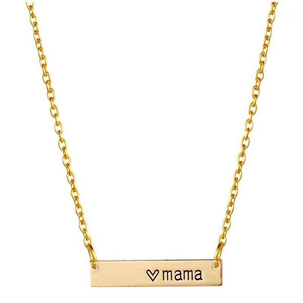 heart mama tiny bar necklace mom gift mother's day birthday gift family jewelry 2017 new1, Silver
heart mama tiny bar necklace mom gift mother's day birthday gift family jewelry 2017 new1, Silver