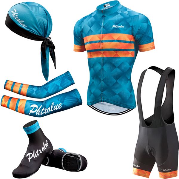 phtxolue summer cycling set men bike clothing bicycle wear maillot ropa ciclismo short sleeve cycling jersey sets c0123, Gray
phtxolue summer cycling set men bike clothing bicycle wear maillot ropa ciclismo short sleeve cycling jersey sets c0123, Gray