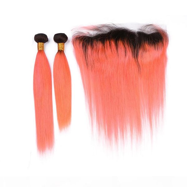 silky straight ombre 1b orange hair weaves with middle part frontal 13x4 orange silky straight hair 2bundles with lace frontal closure, Black
silky straight ombre 1b orange hair weaves with middle part frontal 13x4 orange silky straight hair 2bundles with lace frontal closure, Black