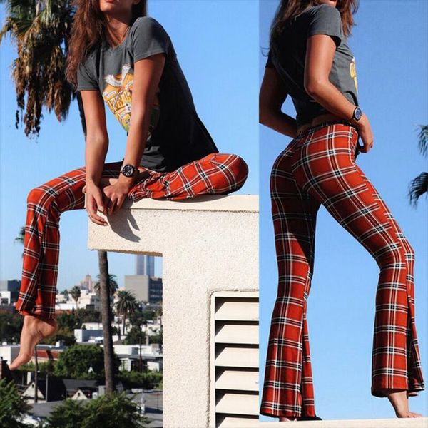 retro women vintage plaid flared pants long bell bottom trousers wide leg checkered pants high waist checkerboard trousers, Black;white
retro women vintage plaid flared pants long bell bottom trousers wide leg checkered pants high waist checkerboard trousers, Black;white