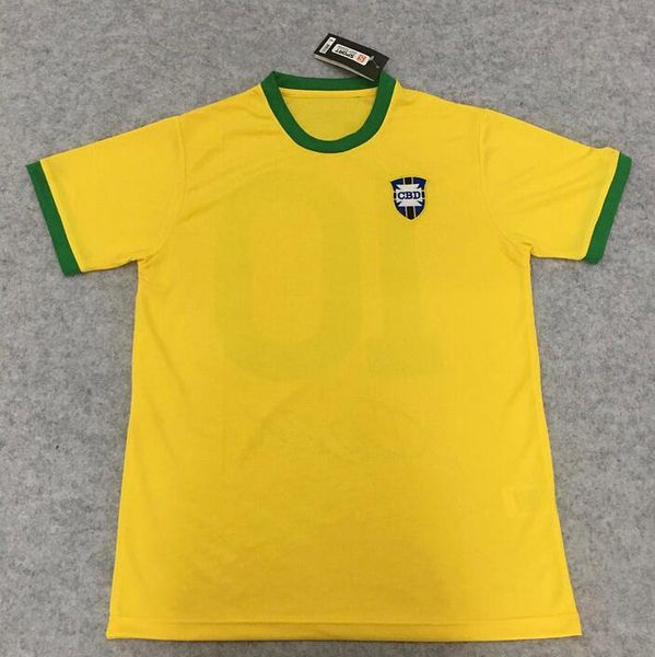 # 10 pele 1970 world cup brasil retro soccer jersey vintage classic commemorate antique collection 70 football shirt home yellow futebol, Black;yellow
# 10 pele 1970 world cup brasil retro soccer jersey vintage classic commemorate antique collection 70 football shirt home yellow futebol, Black;yellow
