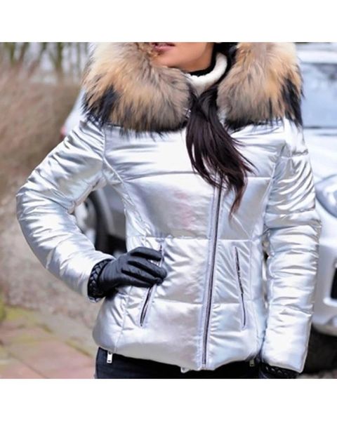 women solid color cotton-padded coat, thicked zipper front short down jackets with fluffy hood and side pocktes for winter, Black;brown
women solid color cotton-padded coat, thicked zipper front short down jackets with fluffy hood and side pocktes for winter, Black;brown