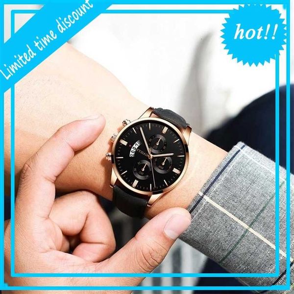 2021 relogio masculino watches men fashion sport leather band watch quartz business wristwatch clock reloj hombre dropshipping, Slivery;brown
2021 relogio masculino watches men fashion sport leather band watch quartz business wristwatch clock reloj hombre dropshipping, Slivery;brown