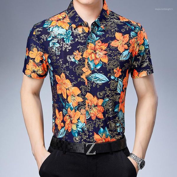 men's casual shirts mens summer fashion printing male floral clothes short sleeve shirt1, White;black
men's casual shirts mens summer fashion printing male floral clothes short sleeve shirt1, White;black