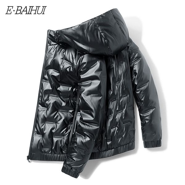e-baihui 2021 new down jacket men winter warm solid color 90% white duck down coat male hooded thicken parkas mens overcoat, Black
e-baihui 2021 new down jacket men winter warm solid color 90% white duck down coat male hooded thicken parkas mens overcoat, Black