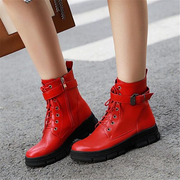 boots pxelena chunky platform women creepers buckle lace up punk gothic combat ankle shoes 2021 autumn winter plus size, Black
boots pxelena chunky platform women creepers buckle lace up punk gothic combat ankle shoes 2021 autumn winter plus size, Black