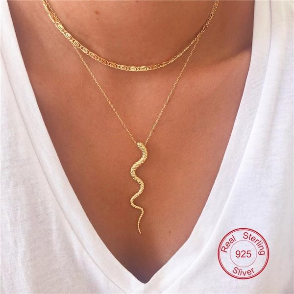 chains canner really 925 sterling silver necklace gold 18k for women snake animal wild clavicle ladies charm gifts
chains canner really 925 sterling silver necklace gold 18k for women snake animal wild clavicle ladies charm gifts