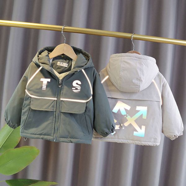 children's new sle assault clothing korean winter cotton padded et boys' hooded zipper shirt plus plush coat, Black
children's new sle assault clothing korean winter cotton padded et boys' hooded zipper shirt plus plush coat, Black