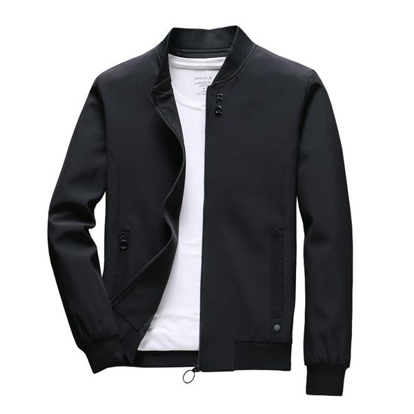 mens spring jackets and coats solid color casual jacket men asian size slim fit kg-1111, Black;brown
mens spring jackets and coats solid color casual jacket men asian size slim fit kg-1111, Black;brown