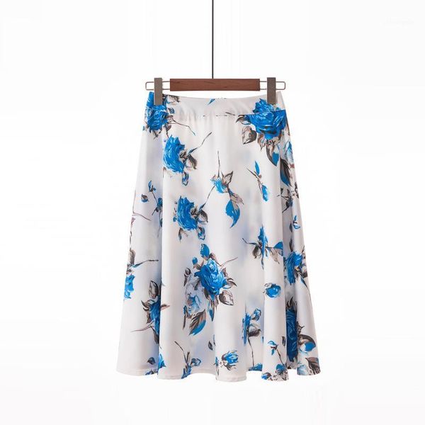2020 women summer floral print a-line midi skirt elegant office lady knee length streetwear vintage retro bottom skirts1, Black
2020 women summer floral print a-line midi skirt elegant office lady knee length streetwear vintage retro bottom skirts1, Black