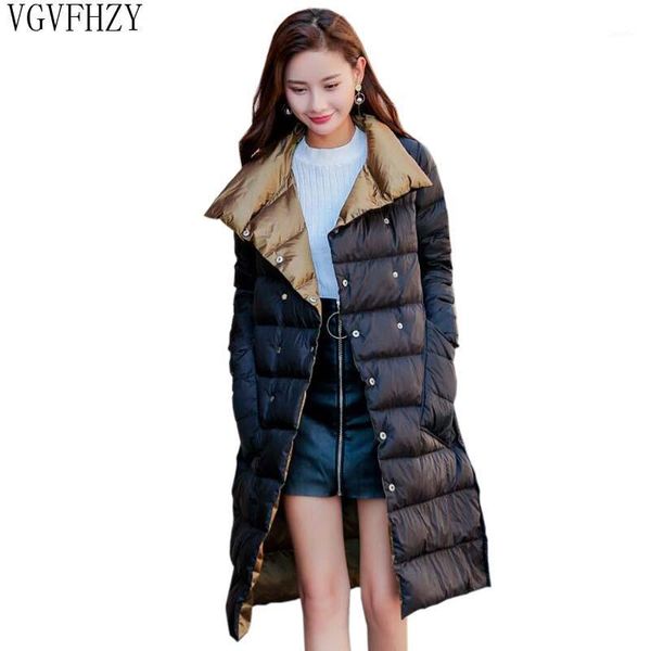 duck down jacket women winter 2018 outerwear coats female long light ultra thin warm down puffer jacket double-sided wearing1, Black
duck down jacket women winter 2018 outerwear coats female long light ultra thin warm down puffer jacket double-sided wearing1, Black