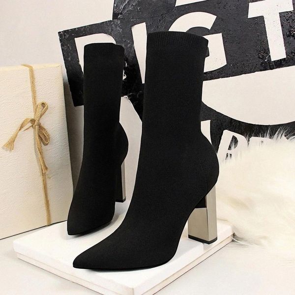 bigtree comfort stretch women sock boots square high heel ankle boots fashion pointed toe fall stretch shoes black big size 2020 #p22g
bigtree comfort stretch women sock boots square high heel ankle boots fashion pointed toe fall stretch shoes black big size 2020 #p22g