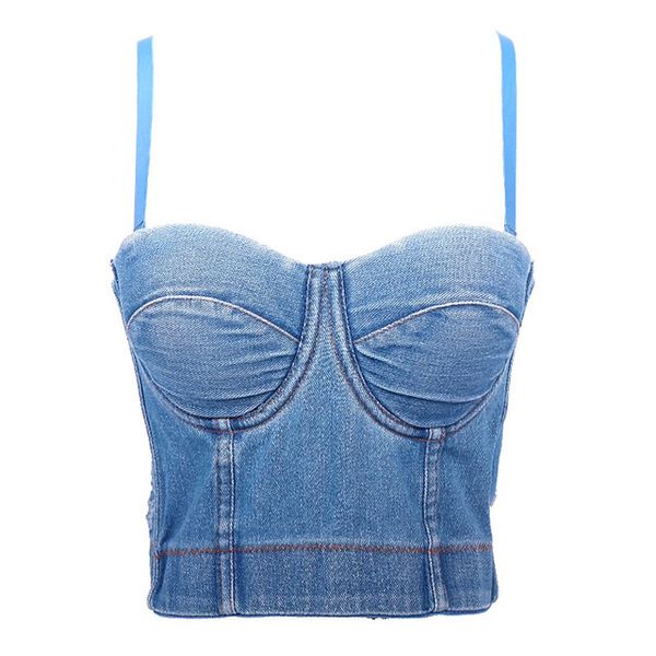 crop women tank summer cropped ladi clothes camis push up denim bra clothing backless bustier party club vest, White
crop women tank summer cropped ladi clothes camis push up denim bra clothing backless bustier party club vest, White