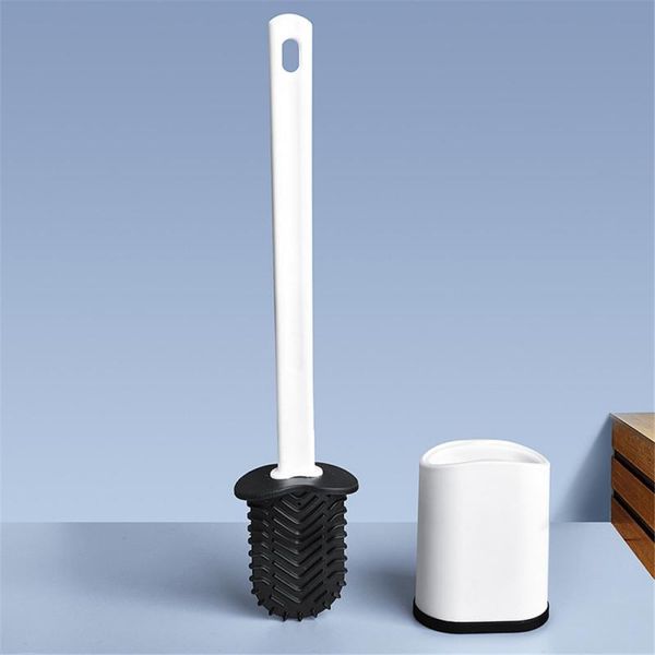 bath accessory set 4 colors silicone toilet brush flat head flexible soft bristles with quick drying holder for bathroom tools
bath accessory set 4 colors silicone toilet brush flat head flexible soft bristles with quick drying holder for bathroom tools