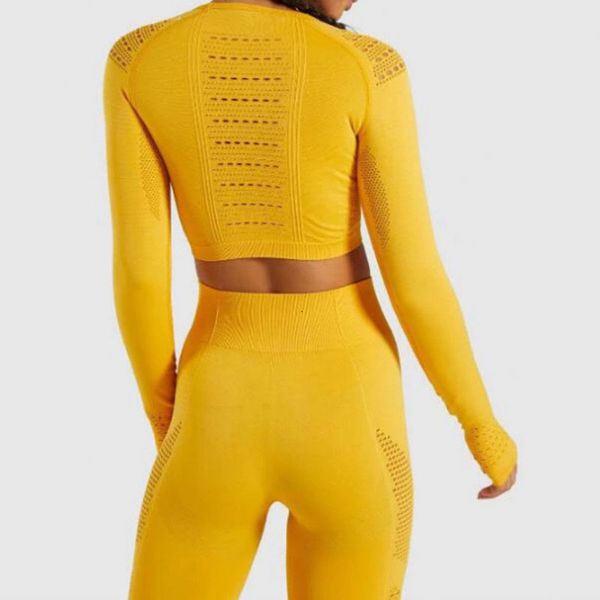 vital women sport suit yoga set gym workout clothes long sleeve fitness crop + high waist energy seamless leggings t200812, Gray
vital women sport suit yoga set gym workout clothes long sleeve fitness crop + high waist energy seamless leggings t200812, Gray