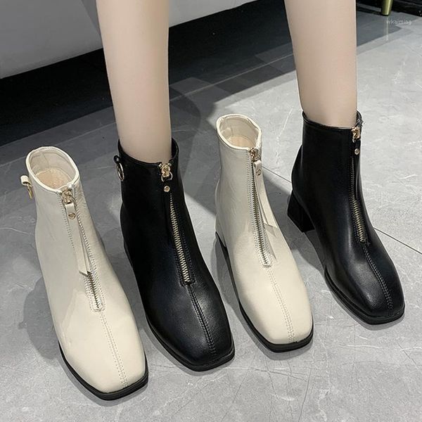 boots lady boots-women shoes zipper winter footwear round toe 2021 high heel autumn rock rubber low mid calf mid-calf1, Black 
boots lady boots-women shoes zipper winter footwear round toe 2021 high heel autumn rock rubber low mid calf mid-calf1, Black