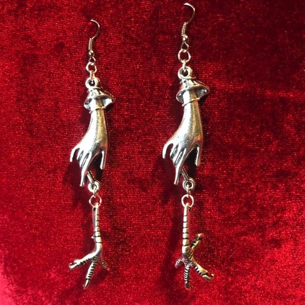 dangle & chandelier voodoo witch earrings hand gothic the eagle claw fashion jewellery statement wicca women gift 2021 unique beautiful, Silver
dangle & chandelier voodoo witch earrings hand gothic the eagle claw fashion jewellery statement wicca women gift 2021 unique beautiful, Silver