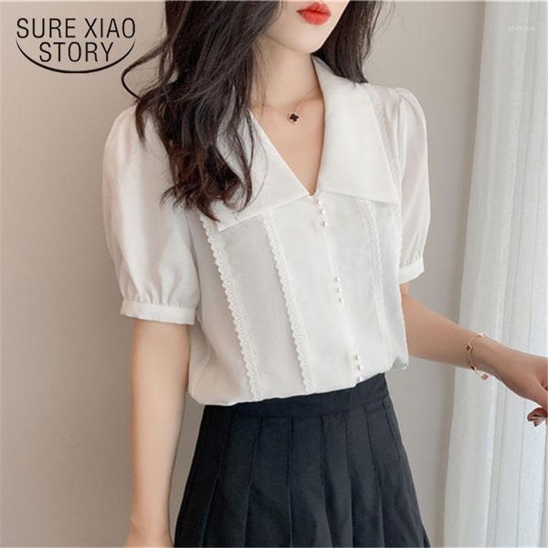 women's blouses & shirts fashion solid woman shirt 2021 summer v-neck short sleeve blouse women korean white chiffon cardigan clothing
women's blouses & shirts fashion solid woman shirt 2021 summer v-neck short sleeve blouse women korean white chiffon cardigan clothing