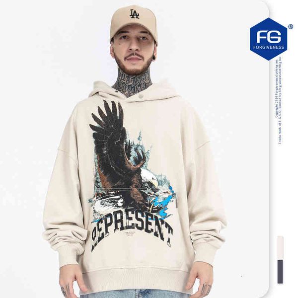 sweater hoodies fg men's wear | 2021 autumn and winter tide br high street eagle printed water wash hoodie loose for men women, Black
sweater hoodies fg men's wear | 2021 autumn and winter tide br high street eagle printed water wash hoodie loose for men women, Black
