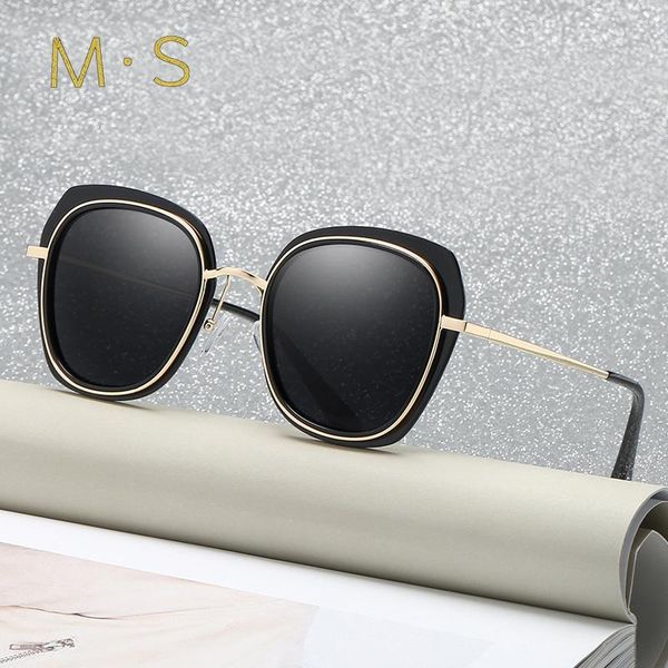 sunglasses ms 2021 polarized female fishing outdoor sports eyewear for women s' driver mirror pilot alloy oversize sun glasses, White;black
sunglasses ms 2021 polarized female fishing outdoor sports eyewear for women s' driver mirror pilot alloy oversize sun glasses, White;black