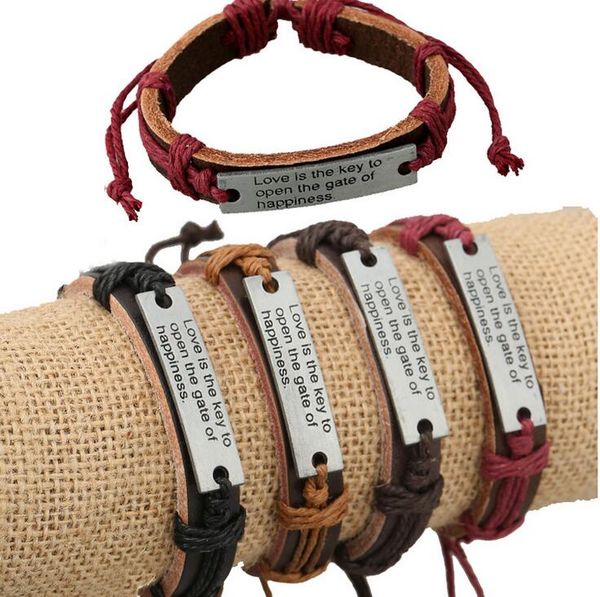 alloy english letter brand leather bracelet european and american punk bracelet wholesale cowhide dmfb461 mix order 20 pieces a lot, Black
alloy english letter brand leather bracelet european and american punk bracelet wholesale cowhide dmfb461 mix order 20 pieces a lot, Black
