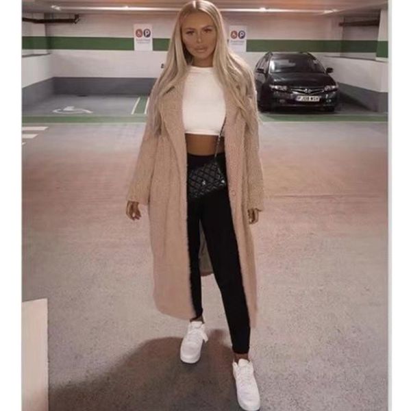 autumn winter coat women 2020 casual loose solid long teddy coat female vintage plus size thick faux fur jackets coats white 5xl q1219, Black
autumn winter coat women 2020 casual loose solid long teddy coat female vintage plus size thick faux fur jackets coats white 5xl q1219, Black
