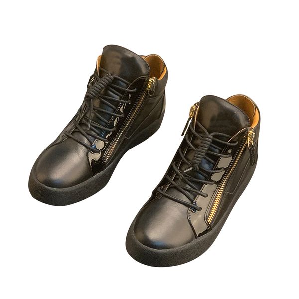 italian stargz shoes original zipper design new fashion casual men's shoes, black and white contrast leather, five pointed star rivet
italian stargz shoes original zipper design new fashion casual men's shoes, black and white contrast leather, five pointed star rivet