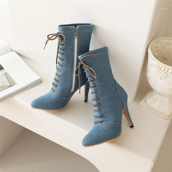 boots ymechic 2021 blue black denim autumn winter shoes stiletto cross strap stretch high heel ankle female pointed toe1
boots ymechic 2021 blue black denim autumn winter shoes stiletto cross strap stretch high heel ankle female pointed toe1