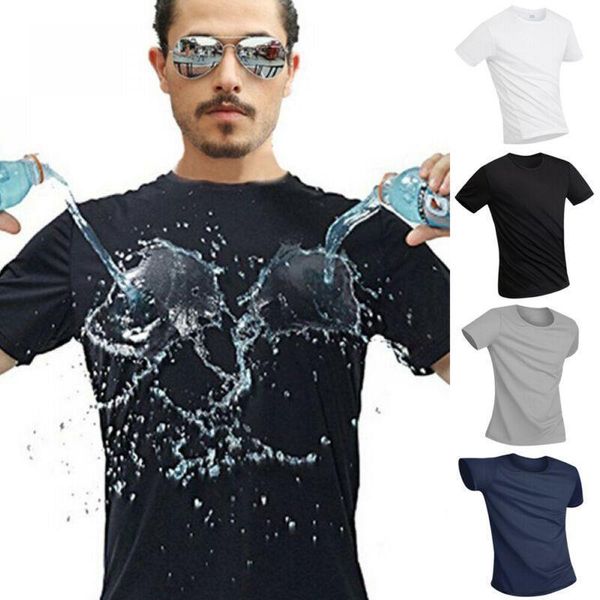 anti dirty waterproof men's athletic t-shirt moisture-wicking fit quick dry short-sleeve men's sports t-shirt quick dry tee men, White;black
anti dirty waterproof men's athletic t-shirt moisture-wicking fit quick dry short-sleeve men's sports t-shirt quick dry tee men, White;black