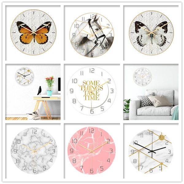 uv printing watch wall clock modern design hanging horse butterfly pink marble reloj pared for bedroom decoration girl rooms art
uv printing watch wall clock modern design hanging horse butterfly pink marble reloj pared for bedroom decoration girl rooms art