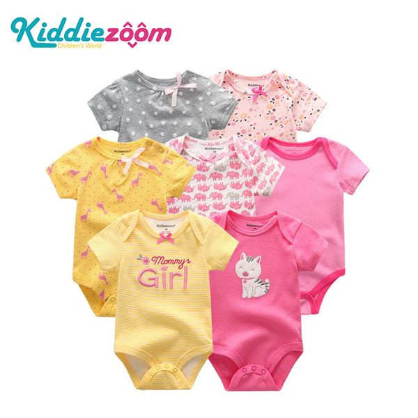 7pcs/lot baby rompers girl clothes newborn cotton baby boy clothes jumpsuits jumpsuit ropa bebe short sleeve newborn 0-12m 201023, Blue
7pcs/lot baby rompers girl clothes newborn cotton baby boy clothes jumpsuits jumpsuit ropa bebe short sleeve newborn 0-12m 201023, Blue