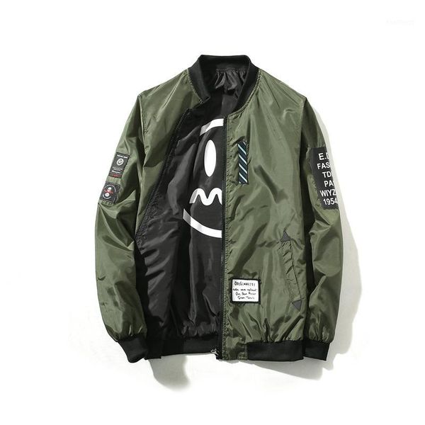 big size bomer jacket man autumn sided wear jackets double sided jacket big size sun clothing chamarras para hombre cc50jk1, Black;brown
big size bomer jacket man autumn sided wear jackets double sided jacket big size sun clothing chamarras para hombre cc50jk1, Black;brown
