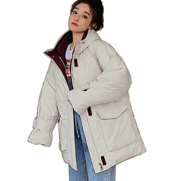 2021 new autumn female fashion with hood winter jacket warm parka plus size coat parkas rh34, Black
2021 new autumn female fashion with hood winter jacket warm parka plus size coat parkas rh34, Black