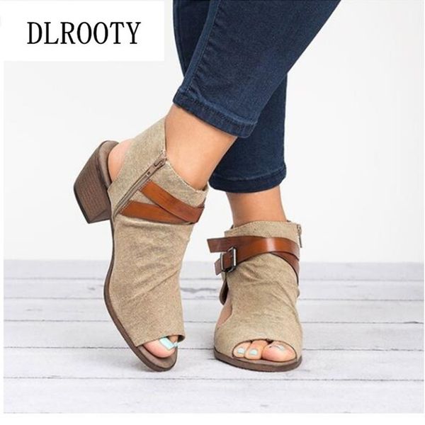 woman sandals shoes 2019 summer style pumps high heels peep toe zip fashion buckle strap solid gladiator plus size 34-43 y200702, Black
woman sandals shoes 2019 summer style pumps high heels peep toe zip fashion buckle strap solid gladiator plus size 34-43 y200702, Black