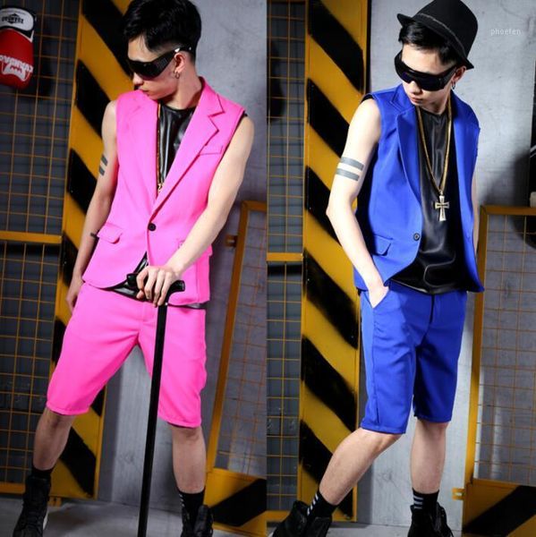 men vest set red blue clothing personality slim male sleeveless vests men punk rock singer dance stage star fashion1, White;black
men vest set red blue clothing personality slim male sleeveless vests men punk rock singer dance stage star fashion1, White;black