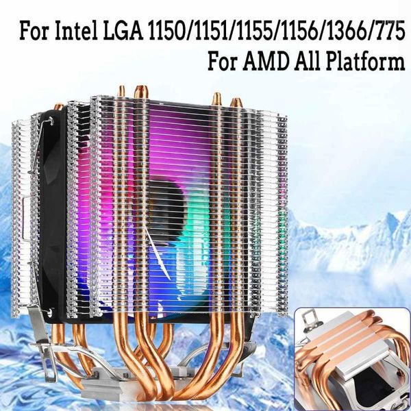 4pin led cpu cooler fan 4 heatpipe dual tower 12v cooler cooling fan heat sink for intel lag 1155 1156 775 amd socket am3/am21
4pin led cpu cooler fan 4 heatpipe dual tower 12v cooler cooling fan heat sink for intel lag 1155 1156 775 amd socket am3/am21