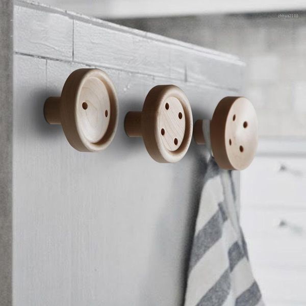 collalily nordic round wood modern design wall clothes robe hook coat racks for corridor hook rails decor japanese american1
collalily nordic round wood modern design wall clothes robe hook coat racks for corridor hook rails decor japanese american1
