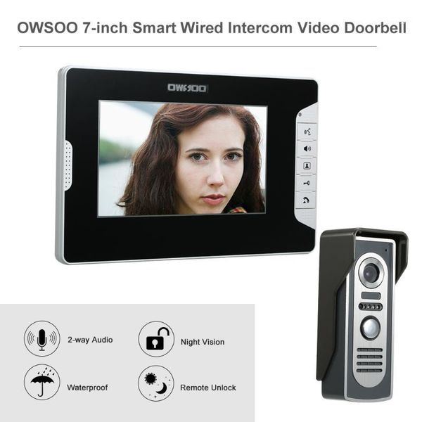 video door phones owsoo 7 inch doorbell intercom visual kit 1 indoor monitor outdoor camera electric lock-control for home security1
video door phones owsoo 7 inch doorbell intercom visual kit 1 indoor monitor outdoor camera electric lock-control for home security1