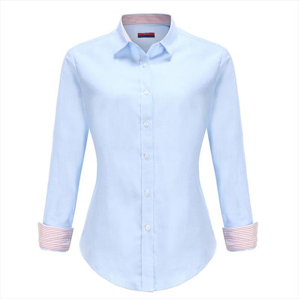 dioufond brand women blouses 2020 новая весна женщины длинные рукава блузка хлопок оксфорд случайные белые рубашки женские топы одежда, White
dioufond brand women blouses 2020 новая весна женщины длинные рукава блузка хлопок оксфорд случайные белые рубашки женские топы одежда, White