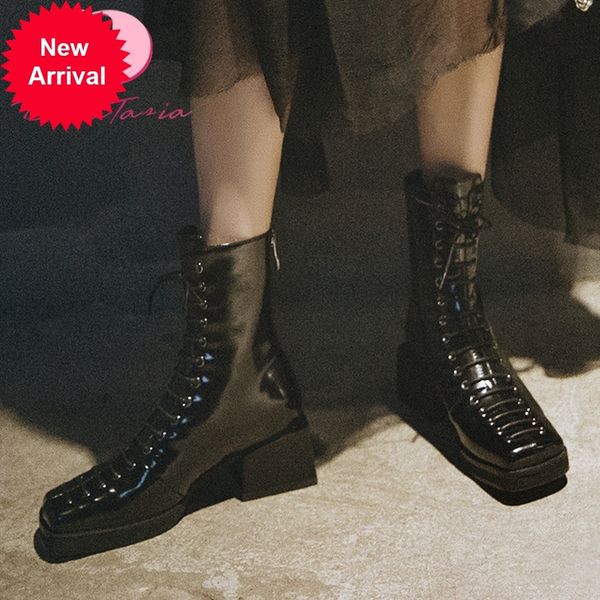 2021 the new new chunky heels ankle toe shoelaces zip boots female designer shoes w9u8, Black
2021 the new new chunky heels ankle toe shoelaces zip boots female designer shoes w9u8, Black