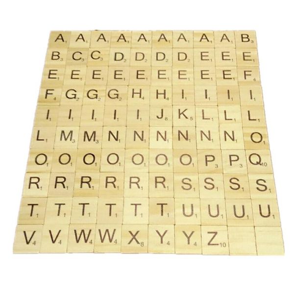 100pcs/set english words wooden letters alphabet tiles black scrabble letters & numbers for crafts wood
100pcs/set english words wooden letters alphabet tiles black scrabble letters & numbers for crafts wood