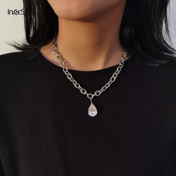 ingesight.z stainless steel silver color miami curb cuban choker necklace rhinestone crystal pendant necklaces for women jewelry
ingesight.z stainless steel silver color miami curb cuban choker necklace rhinestone crystal pendant necklaces for women jewelry