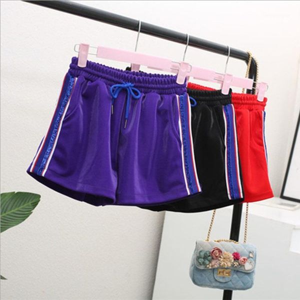 women's shorts women summer streetwear causual sport trousers high waist lady leisure and comfortable breeches girls' daily garmen, White;black
women's shorts women summer streetwear causual sport trousers high waist lady leisure and comfortable breeches girls' daily garmen, White;black