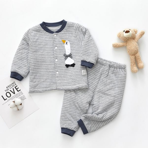 baby's warm underwear set wear lovely thickened children's pajamas, White
baby's warm underwear set wear lovely thickened children's pajamas, White